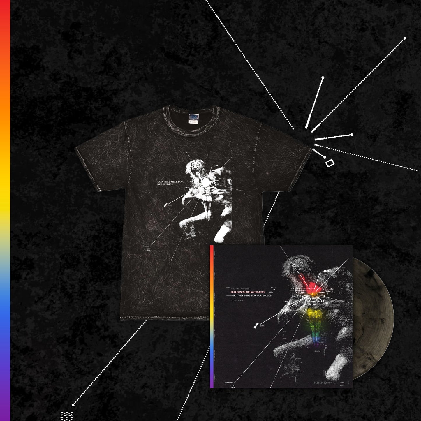 AND THEY MINE FOR OUR BODIES BUNDLE VINYL + TEE