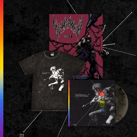 AND THEY MINE FOR OUR BODIES BUNDLE VINYL + TEE + COMIC BOOK